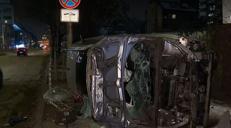 След полицейска гонка: Тежка катастрофа предизвика пиян и дрогиран шофьор
